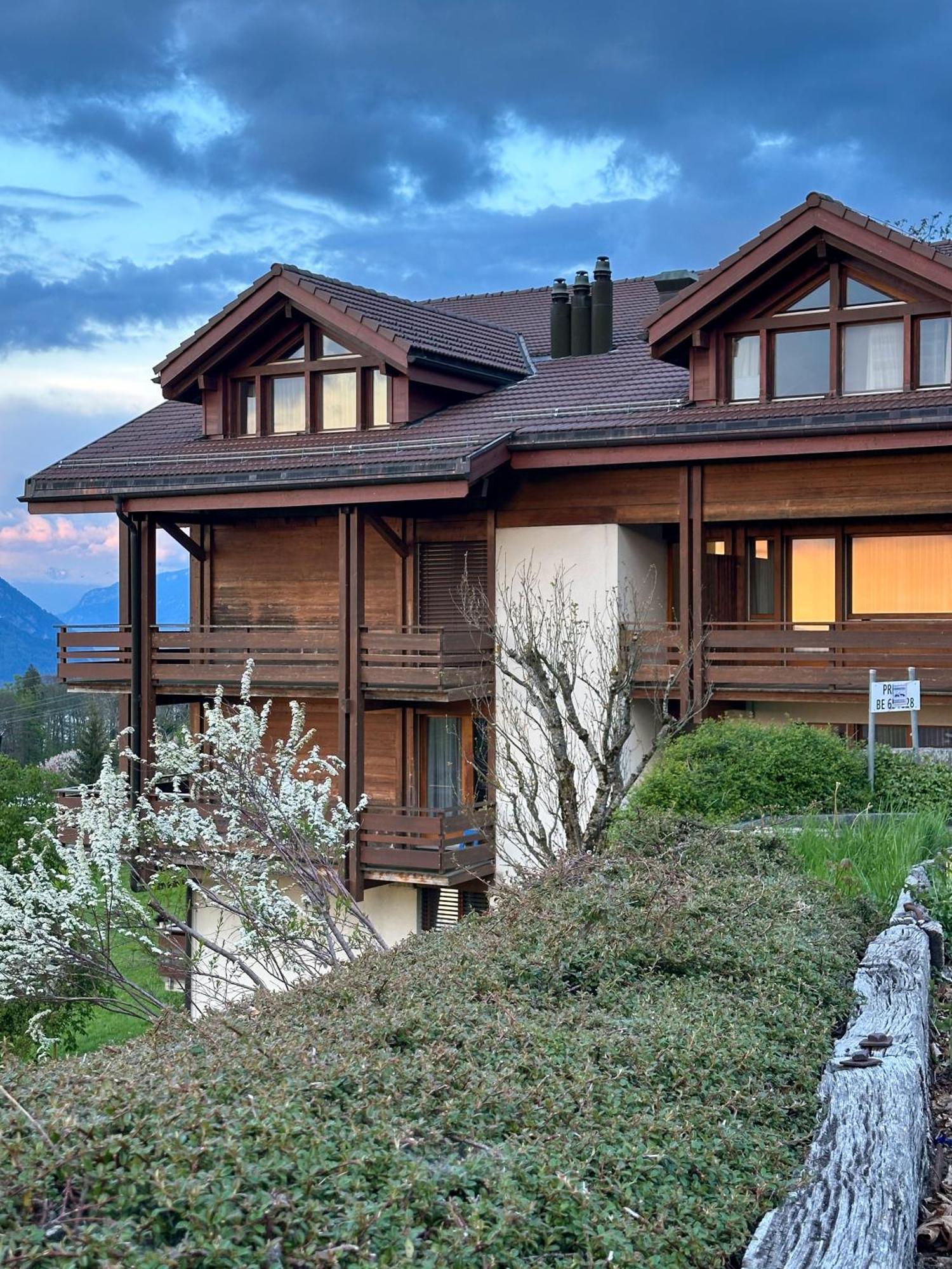Hotel Aeschipark Aeschi Bei Spiez Esterno foto